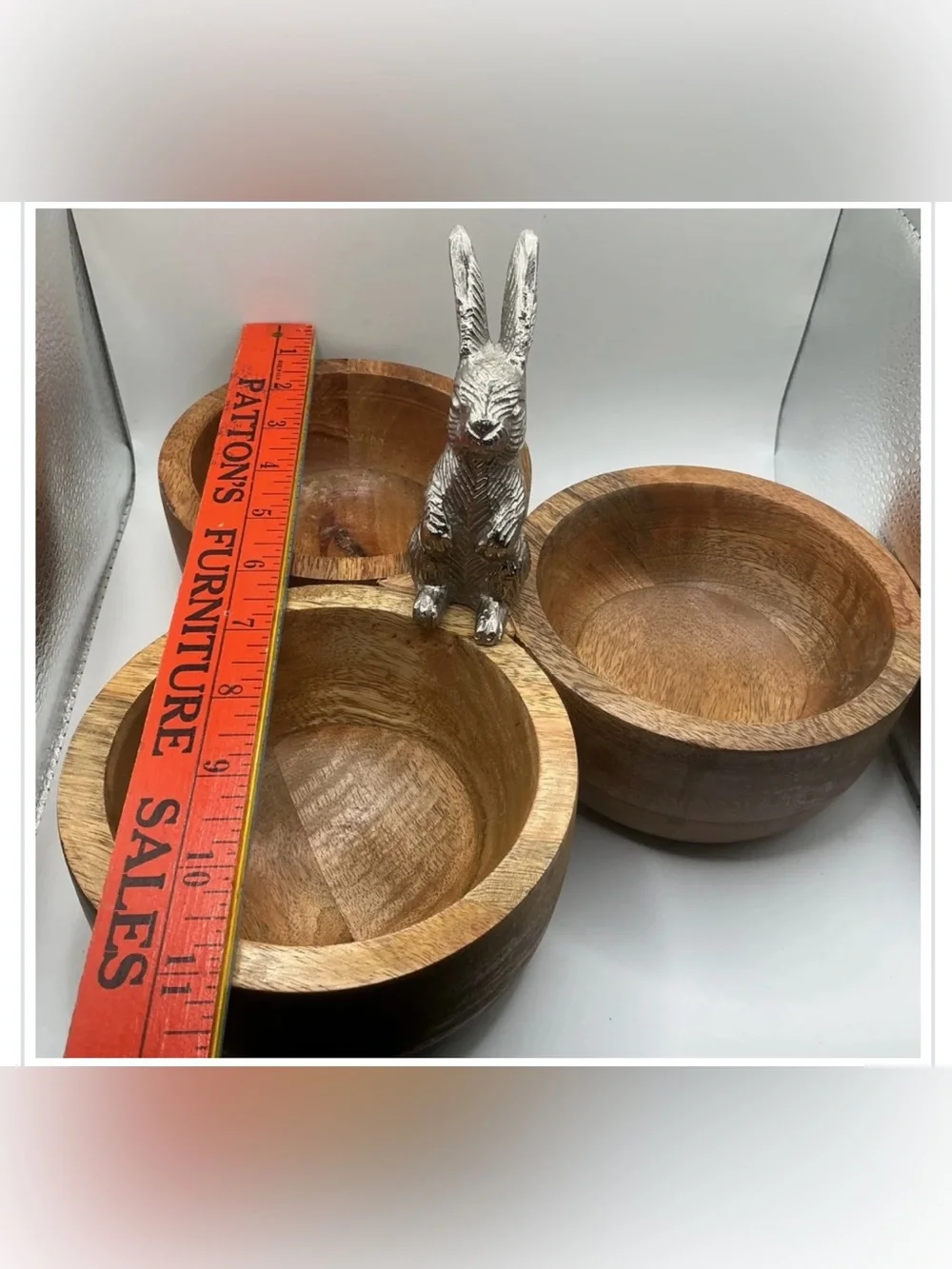 Decorative Silver Bunny Figurine - Home Accents